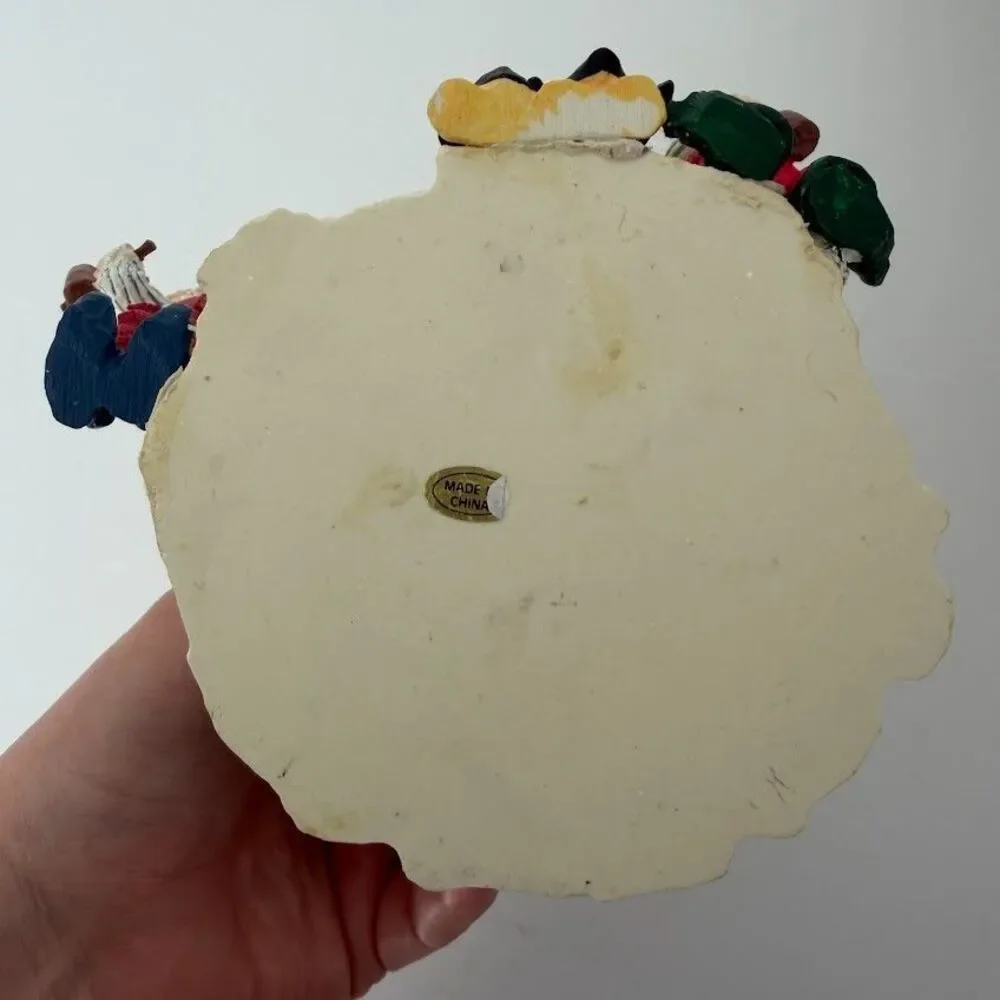 Vintage House of Lloyd Christmas Around the World "Sculpting Santa" w Box 1997 - Picture 10 of 16